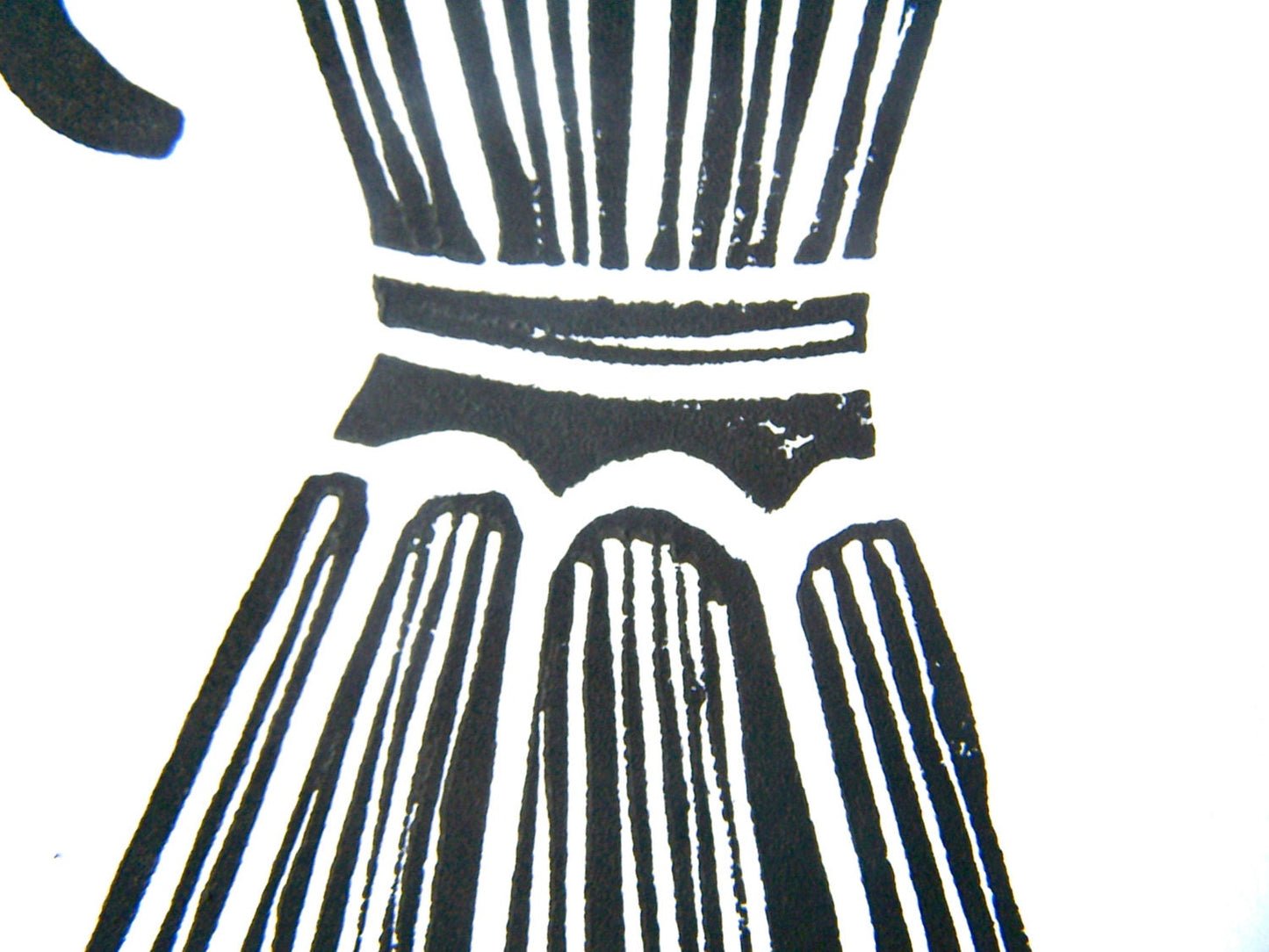 Espresso Maker - Linocut print (8x10in)